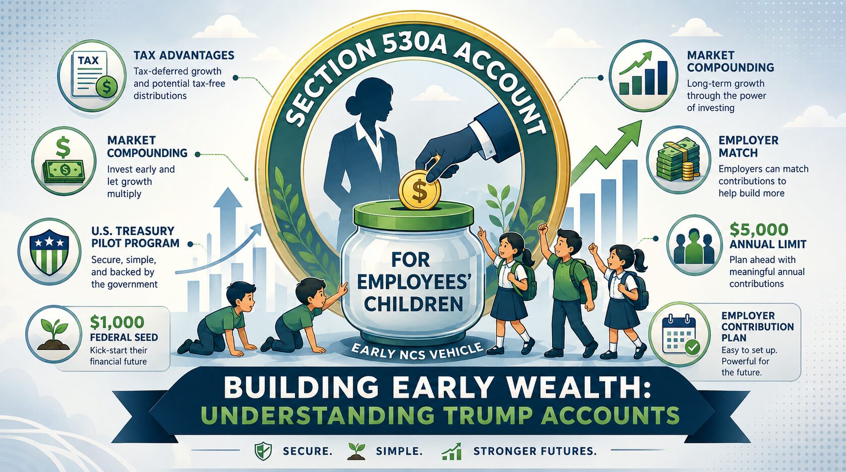 Trump Accounts: Eligibility, Contributions, Employer Benefits, and How to Open One
